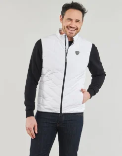 Emporio Armani EA7 - PREMIUM SHIELD DOWN WAISTCOAT Blanc