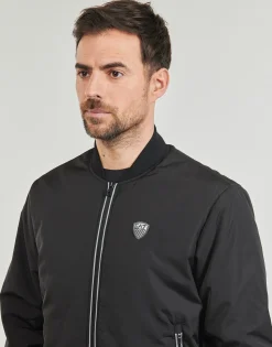 Emporio Armani EA7 - PREMIUM SHIELD BOMBER JKT Noir Discount