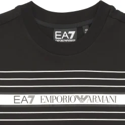 Emporio Armani EA7 - TRAIN LOGO SERIES TEE EXTENDED LOGO Noir Hot
