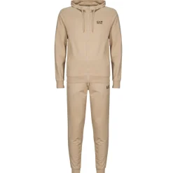 Online Emporio Armani EA7 - TRAIN CORE ID T-SUIT 8NPV63 Beige