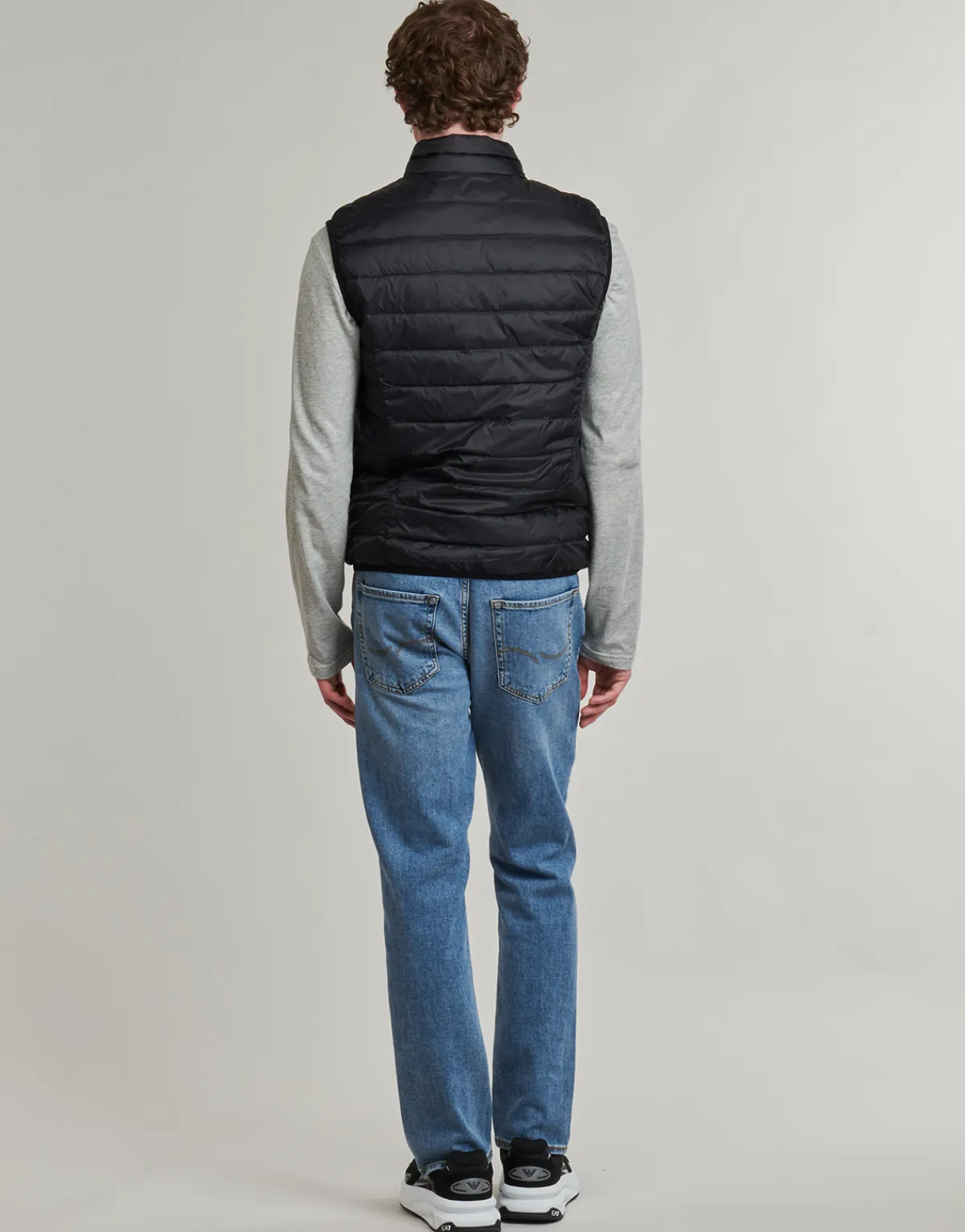 Emporio Armani EA7 - TRAIN CORE ID DOWN LIGHT VEST CC 8NPQ06 Noir New