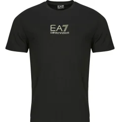 Emporio Armani EA7 - TRAIN GOLD LABEL TEE PUNTO ROMA BIG LOGO  7M000301 Noir Sale