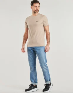 Emporio Armani EA7 - TRAIN CORE ID TEE 8NPT26 Taupe Clearance