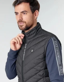 Best Emporio Armani EA7 - TRAIN CORE SHIELD M DOWN LIGHT VEST Noir