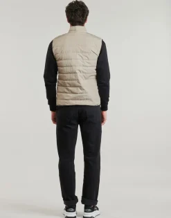 Sale Emporio Armani EA7 - TRAIN PREMIUM SHIELD DOWN LIGHT VEST 8NPQ02 Taupe