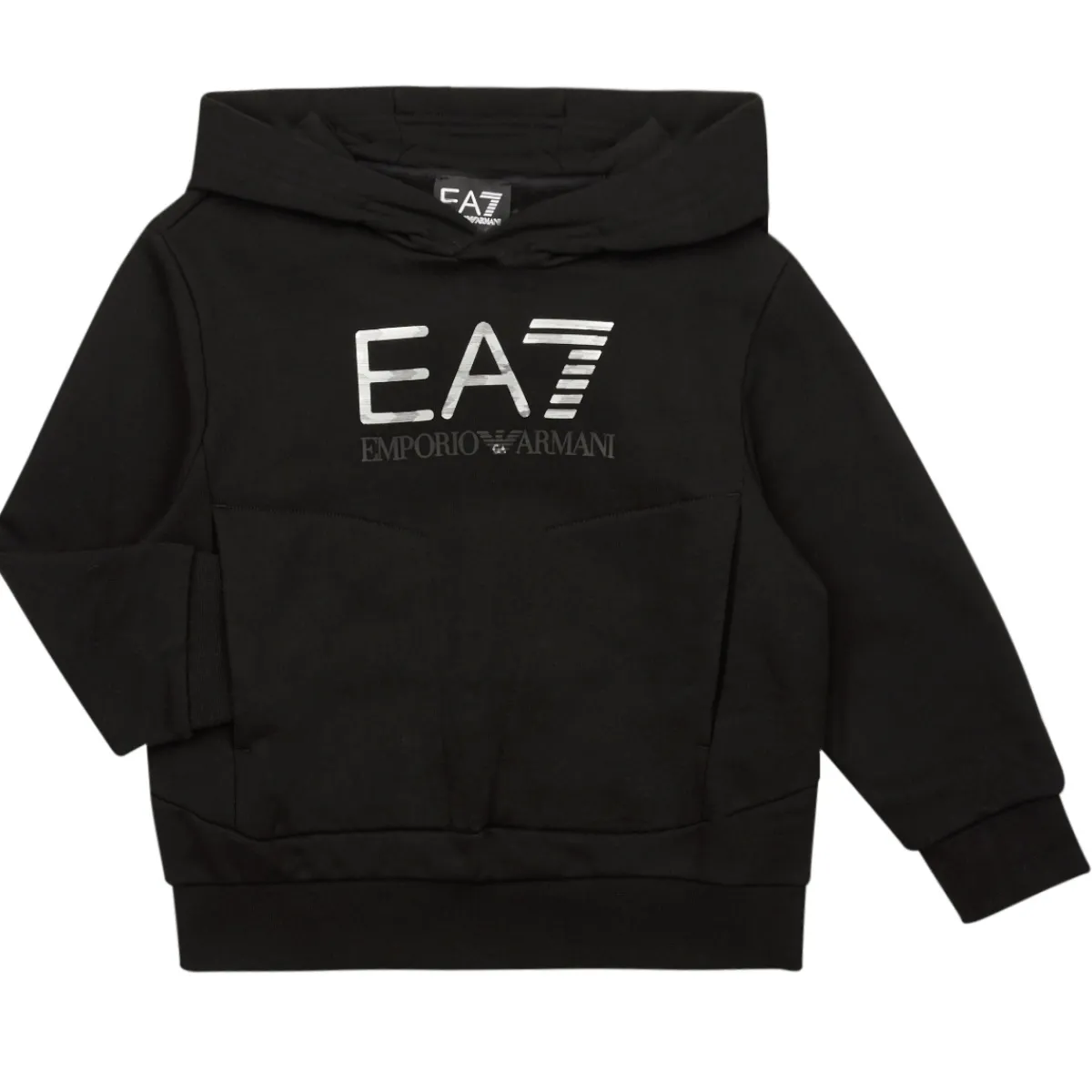 Emporio Armani EA7 - VISIBILITY SWEATSHIRT HD Noir Discount