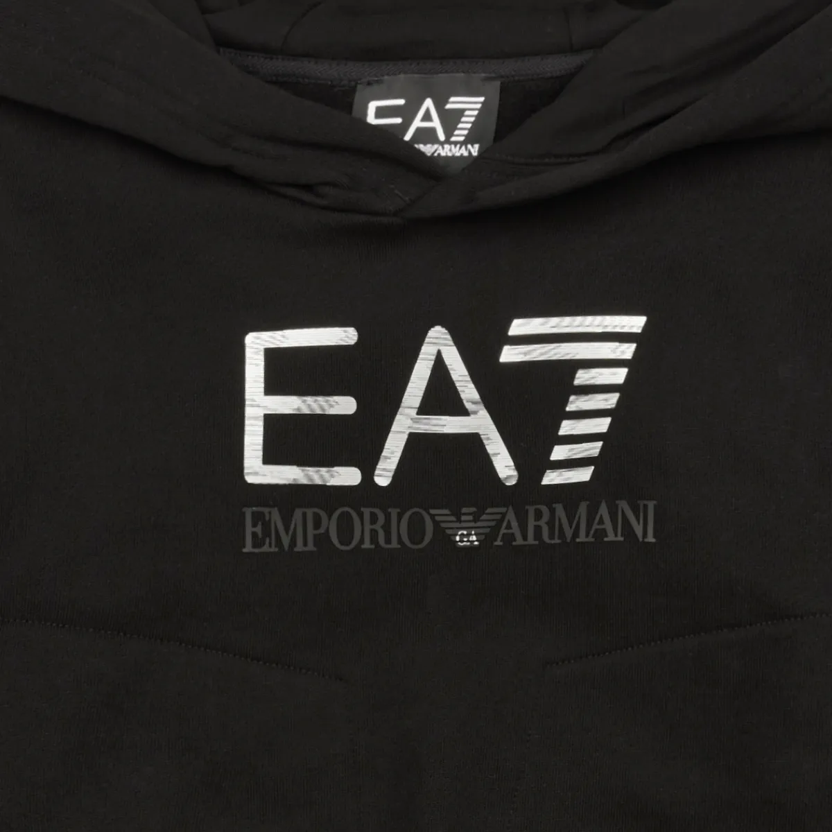 Emporio Armani EA7 - VISIBILITY SWEATSHIRT HD Noir Discount