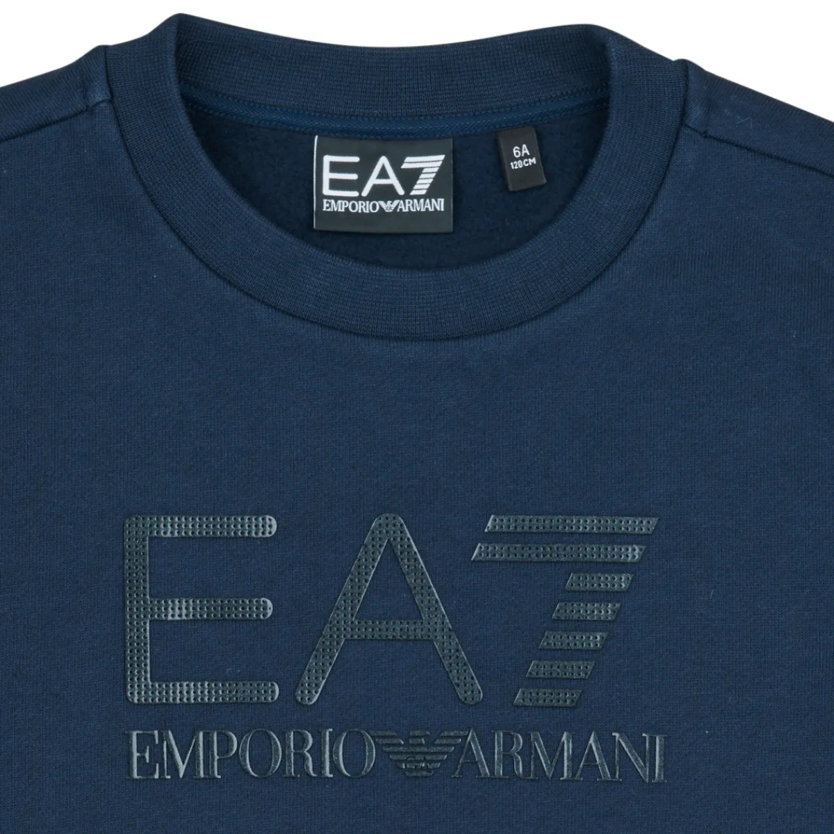 Emporio Armani EA7 - VISIBILITY SWEATSHIRT 6DBM57 Bleu New