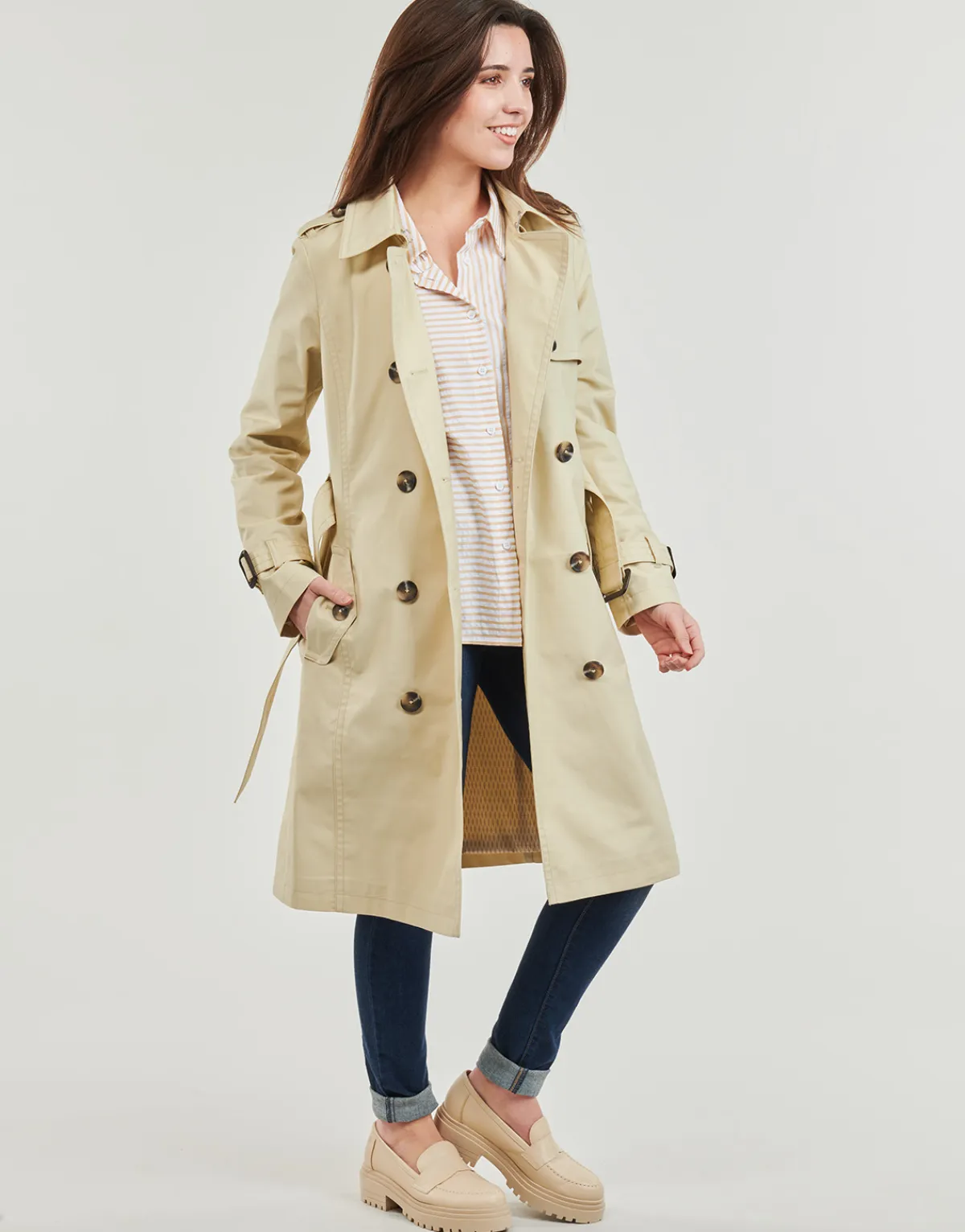 Hot Esprit - CLASSIC TRENCH Beige