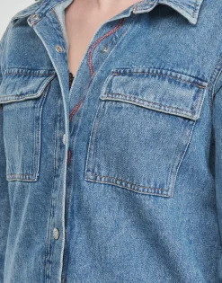 Esprit - RCS shacket Bleu Clearance