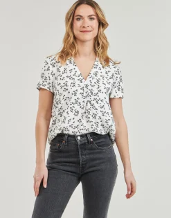 Outlet Esprit - SKI V NECK BLOU Blanc