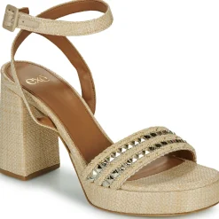 Exé Shoes - 619-ANCONA-RAFFIA--GOLD