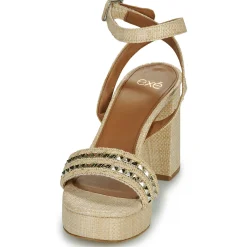 Exé Shoes - 619-ANCONA-RAFFIA--GOLD