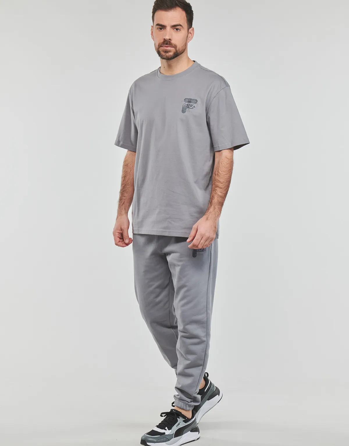 New Fila - BROVO OVERSIZED TEE Gris