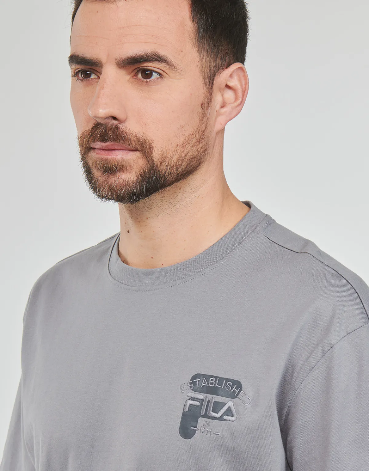 New Fila - BROVO OVERSIZED TEE Gris