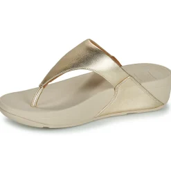 FitFlop - LULU LEATHER TOEPOST Doré Best