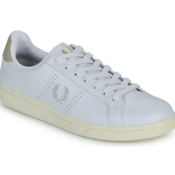 Fred Perry - B721 LEATHER Blanc New