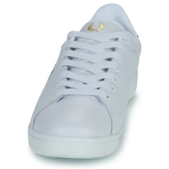 Online Fred Perry - B722 LEATHER Blanc