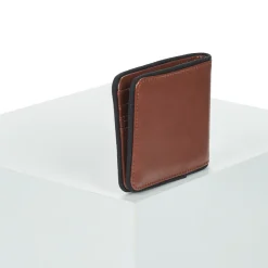 Clearance Fred Perry - COATED POLYESTER BILLFOLD WALL Marron