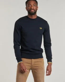 Fred Perry - CREW NECK SWEATSHIRT
