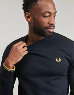 Fred Perry - CREW NECK SWEATSHIRT