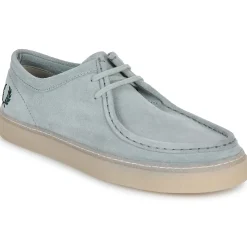 Clearance Fred Perry - DAWSON LOW SUEDE Gris