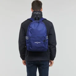 New Fred Perry - GRAPHIC TAPE BACKPACK Marine