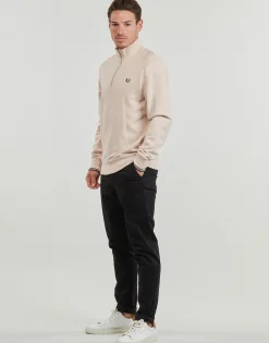 Discount Fred Perry - HALF ZIP Beige