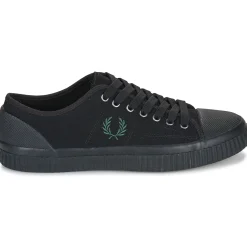 Best Fred Perry - HUGHES LOW CANVAS Noir