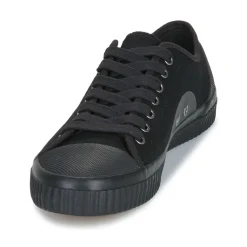 Best Fred Perry - HUGHES LOW CANVAS Noir
