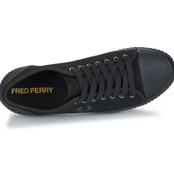 Best Fred Perry - HUGHES LOW CANVAS Noir