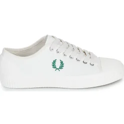 New Fred Perry - HUGHES LOW CANVAS Blanc