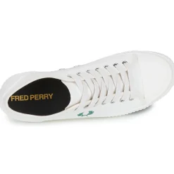 New Fred Perry - HUGHES LOW CANVAS Blanc