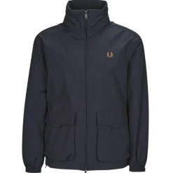 Fred Perry - PATCH POCKET ZIP THROUGH JKT Marine Discount