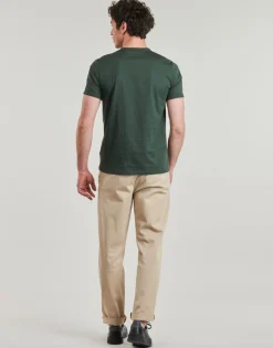 Outlet Fred Perry - RINGER T-SHIRT Vert