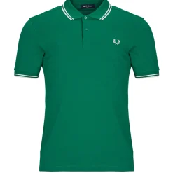 Fred Perry - TWIN TIPPED SHIRT Vert