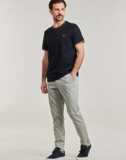 Discount Fred Perry - TWIN TIPPED T-SHIRT