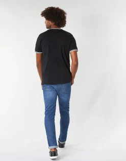 Fred Perry - TWIN TIPPED T-SHIRT Noir Online
