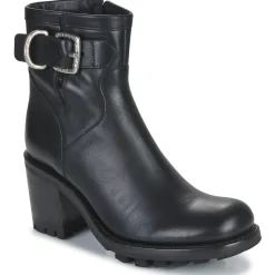 Hot Freelance - JUSTY 7 SMALL GERO BUCKLE Noir