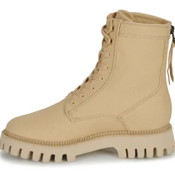 Best Freelance - LUCY BACK ZIP BOOT Beige