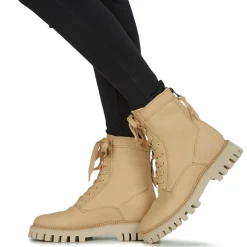 Best Freelance - LUCY BACK ZIP BOOT Beige