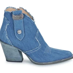 Fru.it - 8575-944-CUOIO-GREZZO-JEANS-LAVATO Bleu Best