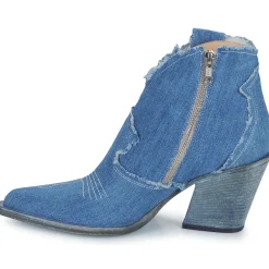 Fru.it - 8575-944-CUOIO-GREZZO-JEANS-LAVATO Bleu Best