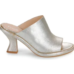 Fru.it - 8752-669-CUOIO-NATURALE-TACCO-RICOP Argenté