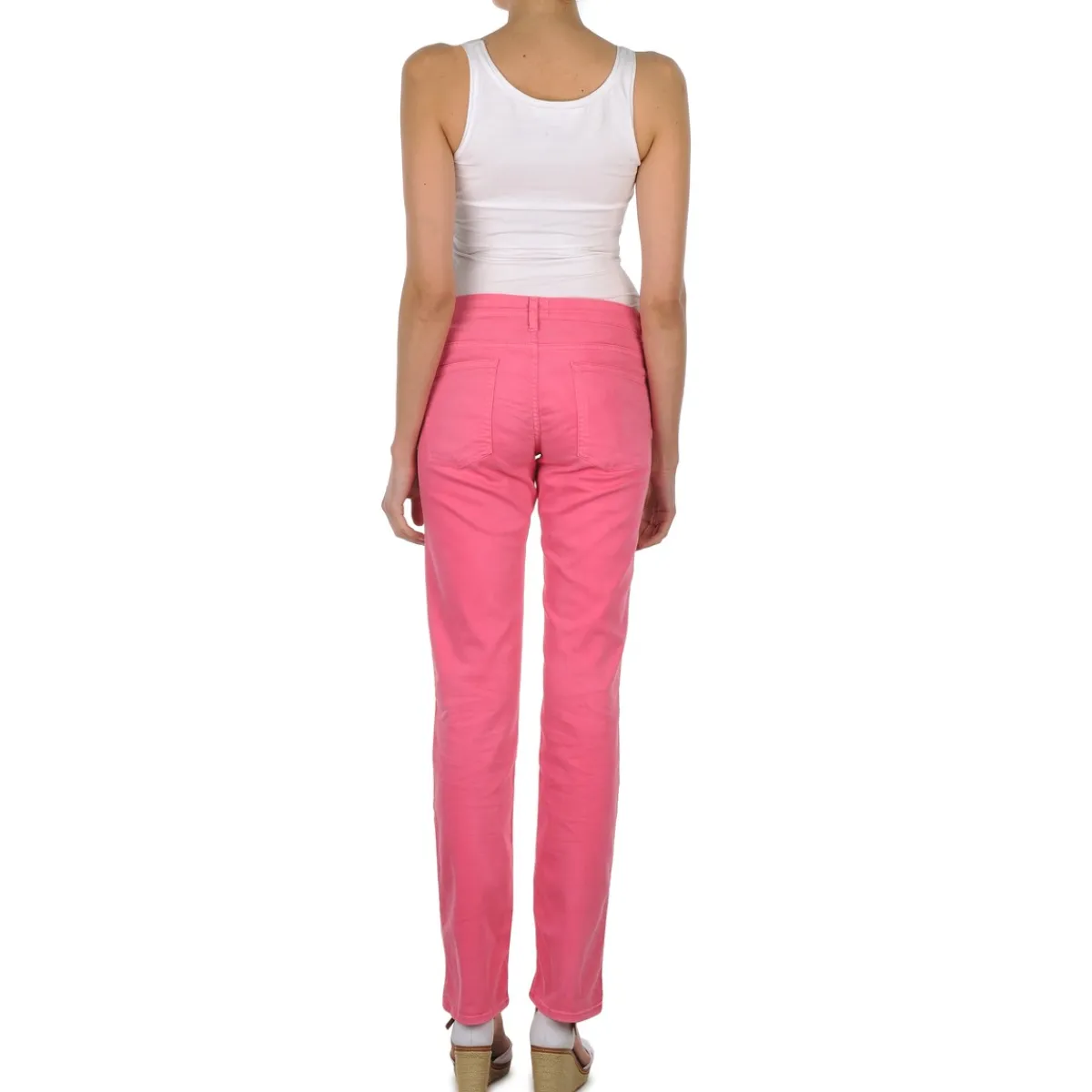 Gant - DANA SPRAY COLORED DENIM PANTS Rose Sale