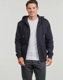 Gant - EMBOSSED FULL-ZIP HOODIE