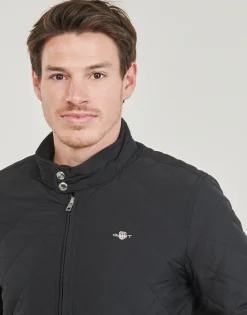 Gant - QUILTED WINDCHEATER Noir Clearance