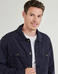 Gant - REG COT/LINEN OVERSHIRT