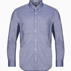 Gant - REG OXFORD SHIRT Marine