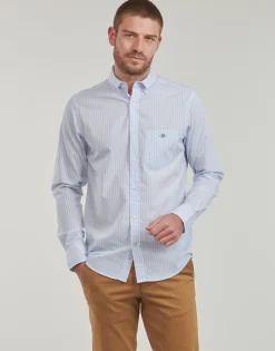Gant - REG POPLIN STRIPE SHIRT